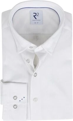 R2 Overhemd Uni Wit 11 R2 Overhemd Uni Wit -Kleding Kortingswinkel 74516 1 1