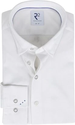 R2 Overhemd Uni Wit