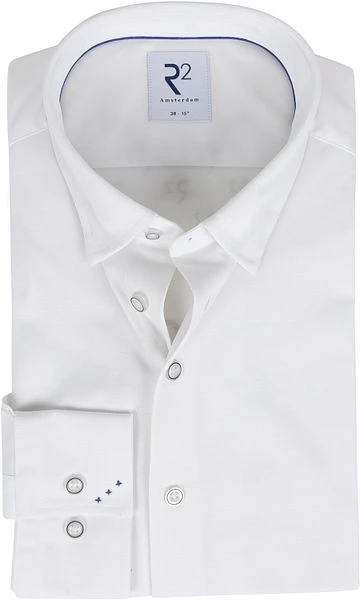R2 Overhemd Uni Wit 3 R2 Overhemd Uni Wit