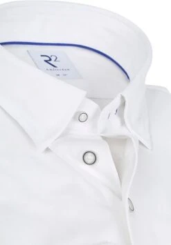 R2 Overhemd Uni Wit 12 R2 Overhemd Uni Wit -Kleding Kortingswinkel 74516 2 1