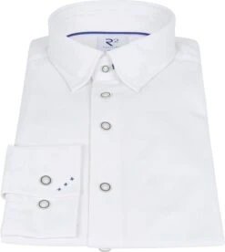 R2 Overhemd Uni Wit 13 R2 Overhemd Uni Wit -Kleding Kortingswinkel 74516 3 1