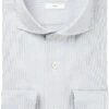 Profuomo Travel Shirt Lichtblauw Melange -Kleding Kortingswinkel 74708 1