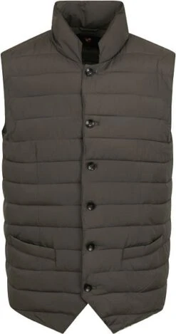 Suitable Bodywarmer Donkergroen