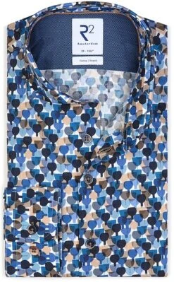 R2 Overhemd Blauw Lampen