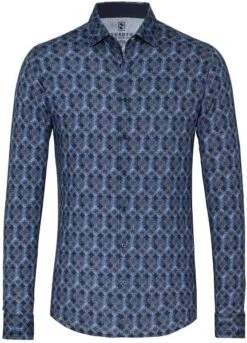 Desoto Overhemd Cirkels Donkerblauw 13 Desoto Overhemd Cirkels Donkerblauw -Kleding Kortingswinkel 74975 1 1