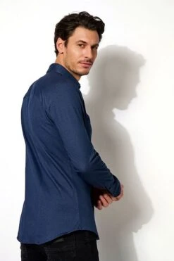 Desoto Overhemd Donkerblauw -Kleding Kortingswinkel 74979 4
