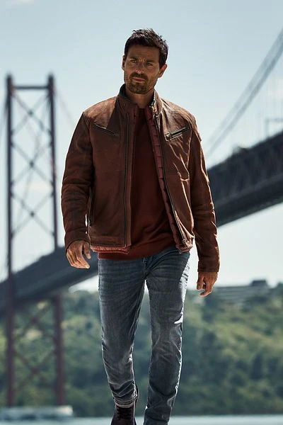 Vanguard Leren Jack Bruin 3 Vanguard Leren Jack Bruin - Afbeelding 2