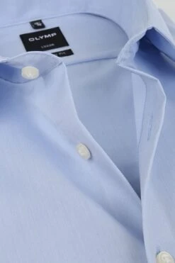 OLYMP Luxor Overhemd Modern Fit Lichtblauw -Kleding Kortingswinkel 7534 5 1
