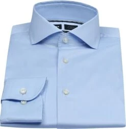 Hugo Boss Hank Overhemd Lichtblauw -Kleding Kortingswinkel 75370 3 1