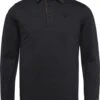 PME Legend Longsleeve Jacquard Polo Zwart -Kleding Kortingswinkel 75473 1