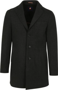 Suitable Raw Coat Antraciet -Kleding Kortingswinkel 75514 2