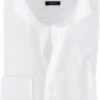 OLYMP Level Five Shirt Wit Body-Fit Dubbelmanchet -Kleding Kortingswinkel 7564 4