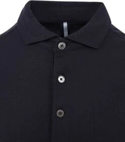Profuomo Longsleeve Polo Navy Melange -Kleding Kortingswinkel 75760 6 1