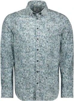 State Of Art Overhemd Print Plant Groen -Kleding Kortingswinkel 75775 1 1