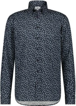 State Of Art Overhemd Print Plant Navy -Kleding Kortingswinkel 75787 1 1