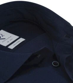 R2 Overhemd Wol Donkerblauw -Kleding Kortingswinkel 75879 2