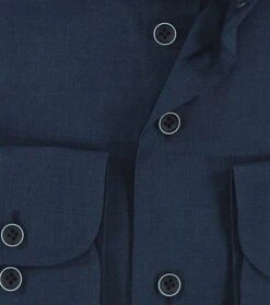 R2 Overhemd Wol Donkerblauw -Kleding Kortingswinkel 75879 3