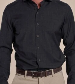 R2 Overhemd Wol Antraciet 10 R2 Overhemd Wol Antraciet -Kleding Kortingswinkel 75881 3