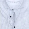 Olymp Luxor Overhemd Figuren Lichtblauw -Kleding Kortingswinkel 75980 1