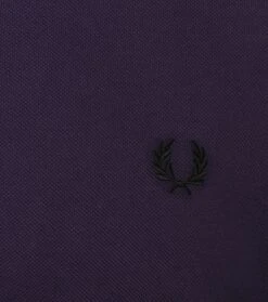 Fred Perry Polo M3600 Donker Paars -Kleding Kortingswinkel 76051 3