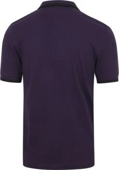 Fred Perry Polo M3600 Donker Paars -Kleding Kortingswinkel 76051 4