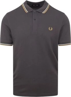 Fred Perry Polo M3600 Antraciet Grijs