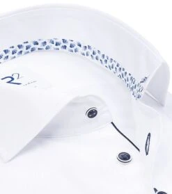 R2 Overhemd Twill Wit -Kleding Kortingswinkel 76066 2 1