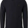 No-Excess No Excess LS Polo Solid Navy -Kleding Kortingswinkel 76112 1