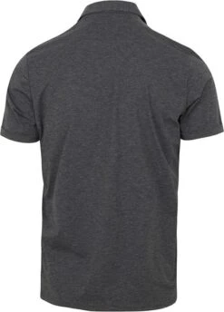 Pure Functional Polo KM Antraciet -Kleding Kortingswinkel 76221 4