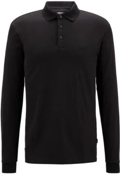 Hugo Boss Longsleeve Polo Pado Zwart