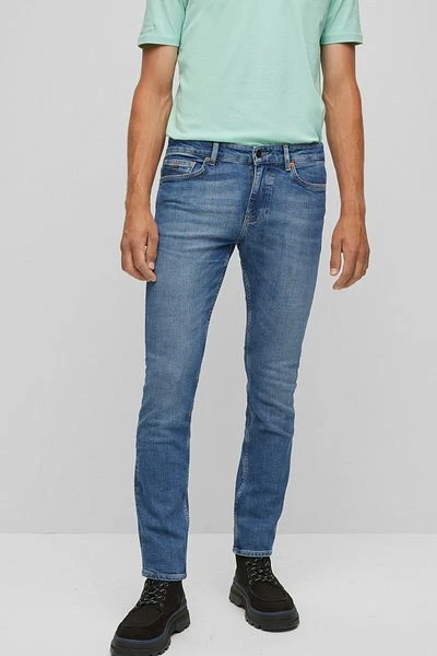 Hugo Boss Delaware Jeans Blauw 5 Hugo Boss Delaware Jeans Blauw - Afbeelding 3