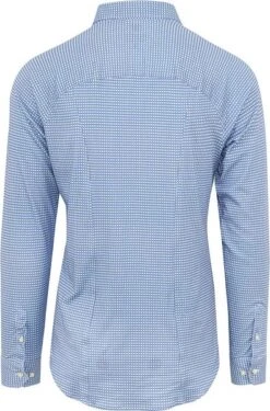 Desoto Overhemd Dessin Blauw -Kleding Kortingswinkel 76514 7
