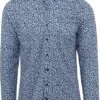 Desoto Overhemd Bloemen Blauw 1 Desoto Overhemd Bloemen Blauw -Kleding Kortingswinkel 76516 4