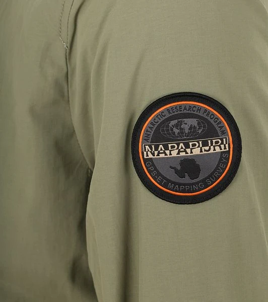 Napapijri Agard Jas Army Groen 6 Napapijri Agard Jas Army Groen - Afbeelding 4