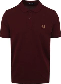 Fred Perry Polo M6000 Effen Bordeaux