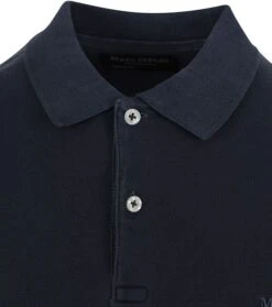 Marc O'Polo Poloshirt Donkerblauw -Kleding Kortingswinkel 76574 2