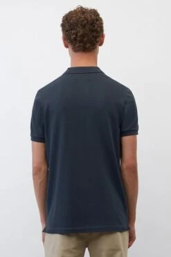 Marc O'Polo Poloshirt Donkerblauw -Kleding Kortingswinkel 76574 7