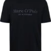 Marc O'Polo T-Shirt Logo Donkerblauw -Kleding Kortingswinkel 76579 1