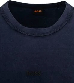 Hugo Boss T-shirt Tokkslong Navy -Kleding Kortingswinkel 76588 6 1