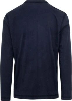 Hugo Boss T-shirt Tokkslong Navy -Kleding Kortingswinkel 76588 8