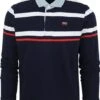 NZA Polo Waimate Strepen Donkerblauw -Kleding Kortingswinkel 76612 1