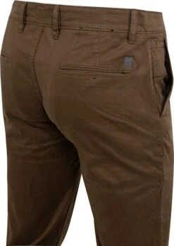 Hugo Boss Chino Schino Slim Donkergroen -Kleding Kortingswinkel 76630 3