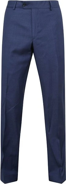 Suitable Pantalon Buck Split Wol Donkerblauw