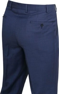 Suitable Pantalon Buck Split Wol Donkerblauw -Kleding Kortingswinkel 76679 3