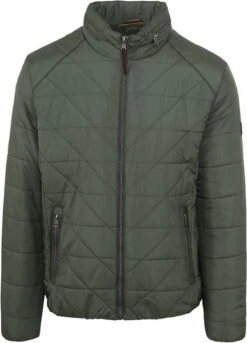 State Of Art Jas Plain Donkergroen