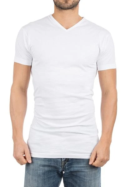 Alan Red Vermont Extra Lange T-Shirts Wit (2Pack) 7 Alan Red Vermont Extra Lange T-Shirts Wit (2Pack) - Afbeelding 5