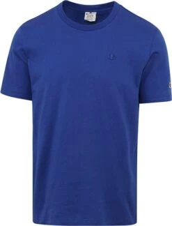 Champion T-Shirt Logo Donkerblauw -Kleding Kortingswinkel 76743 1 1