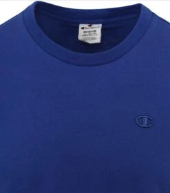 Champion T-Shirt Logo Donkerblauw -Kleding Kortingswinkel 76743 2