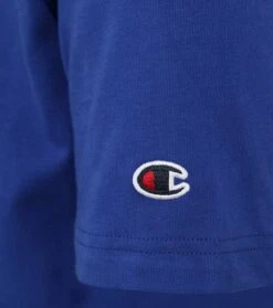 Champion T-Shirt Logo Donkerblauw -Kleding Kortingswinkel 76743 4