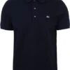 Lacoste Poloshirt Pique Navy -Kleding Kortingswinkel 76746 5